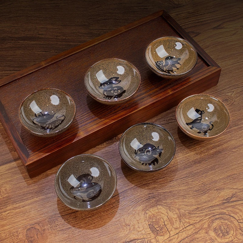 Unique Jizhou Kiln Tea Sets